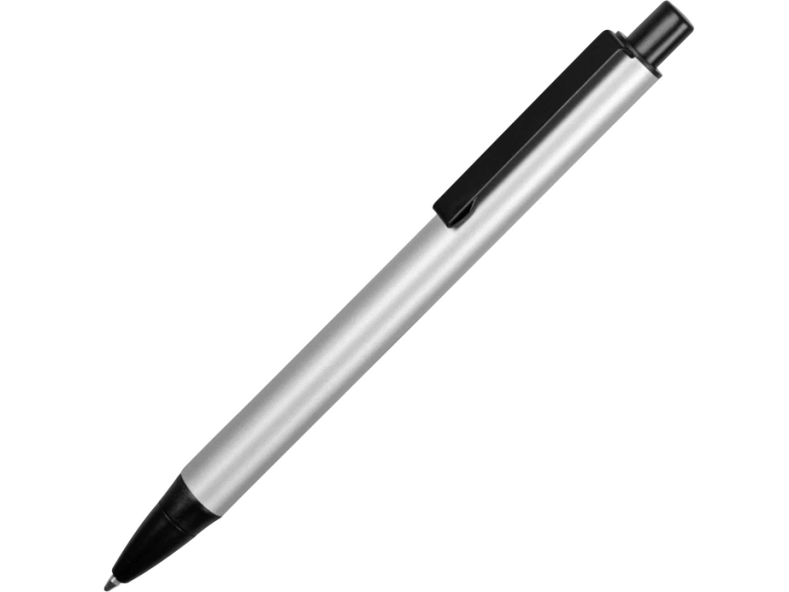 Ручка металлическая шариковая Ellipse овальной формы, серебристый/черный фото 1