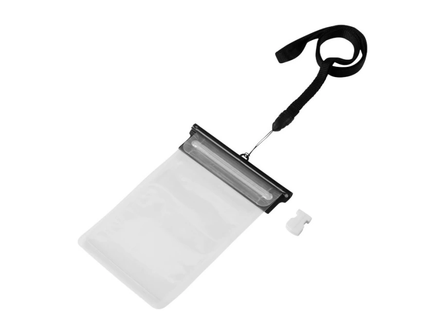 Чехол водонепроницаемый Splash для смартфонов, черный фото 5