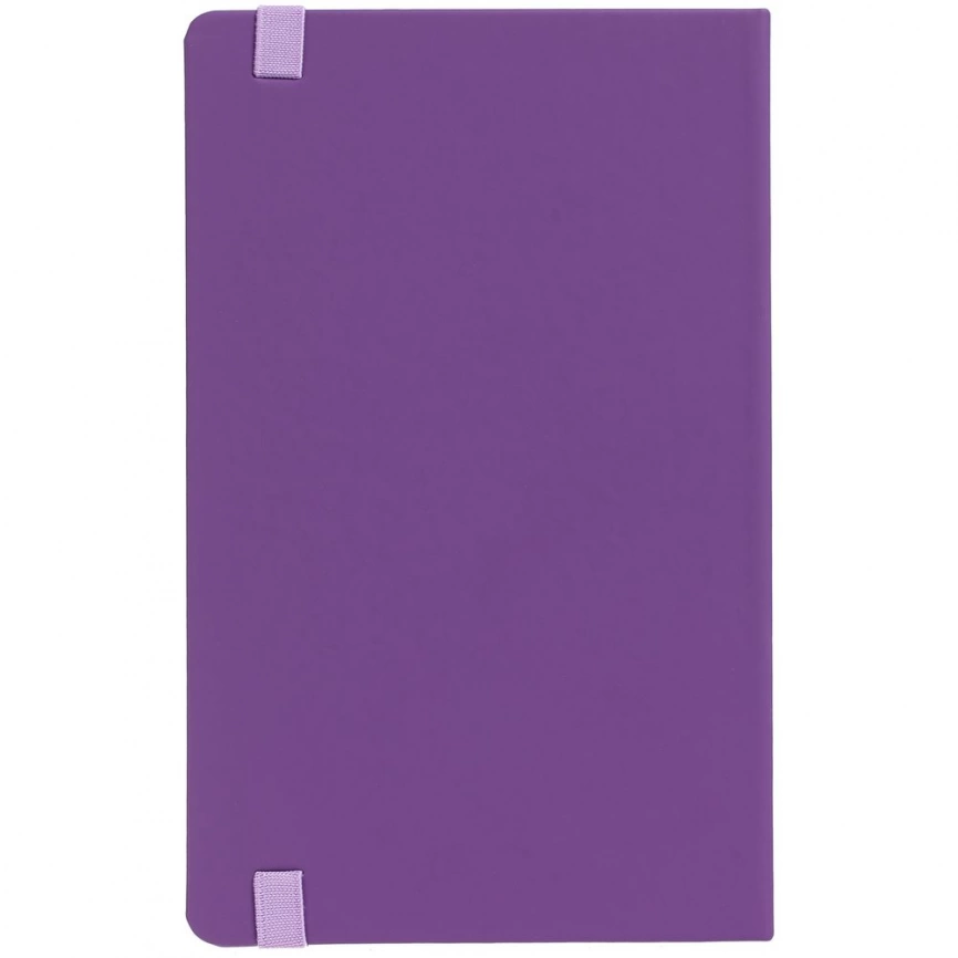 Блокнот Shall Round, фиолетовый фото 4
