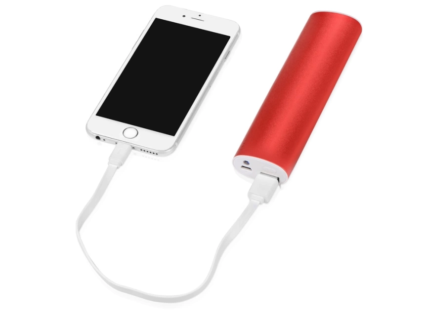 Портативное зарядное устройство Спайк, 8000 mAh, красный фото 2