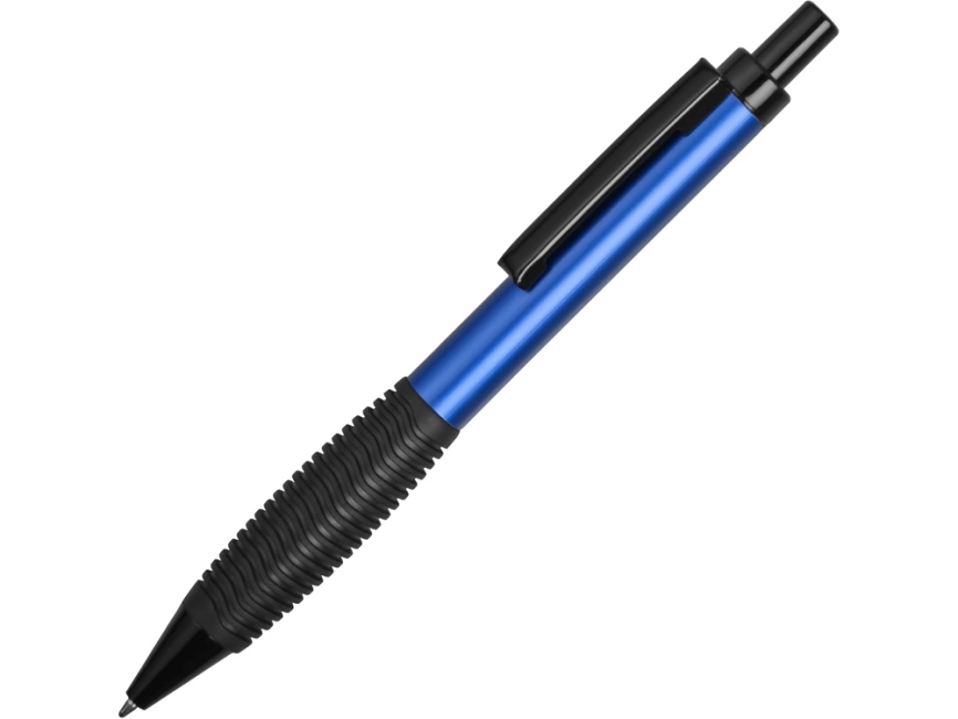 Ручка металлическая шариковая Bazooka, синий/черный фото 1