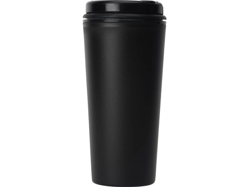 Стакан-тамблер Moment с кофейной крышкой, 350 мл, цвет черный фото 7