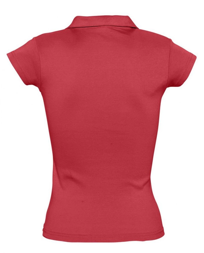 Рубашка поло женская без пуговиц Pretty 220 красная, размер L фото 2