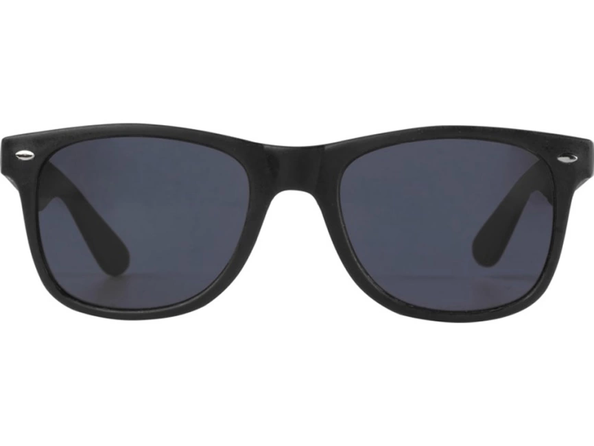 Солнцезащитные очки Sun Ray из переработанной пластмассы, черный фото 2