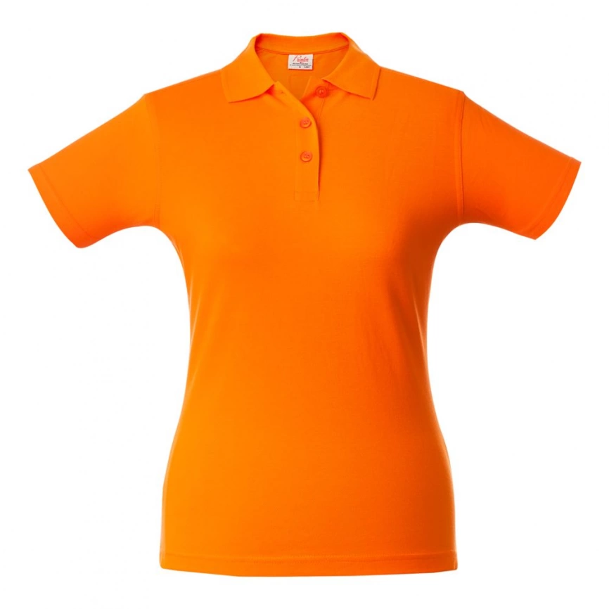 Рубашка поло женская Surf Lady оранжевая, размер XS фото 1