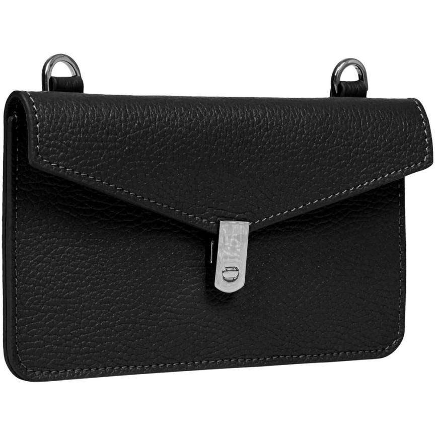 Сумка через плечо Busta, черная фото 2