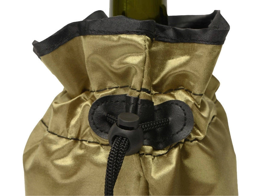 PWC CHAMP. COOLER BAG GOLD/Охладитель для бутылки шампанского Cold bubbles, золотой фото 5