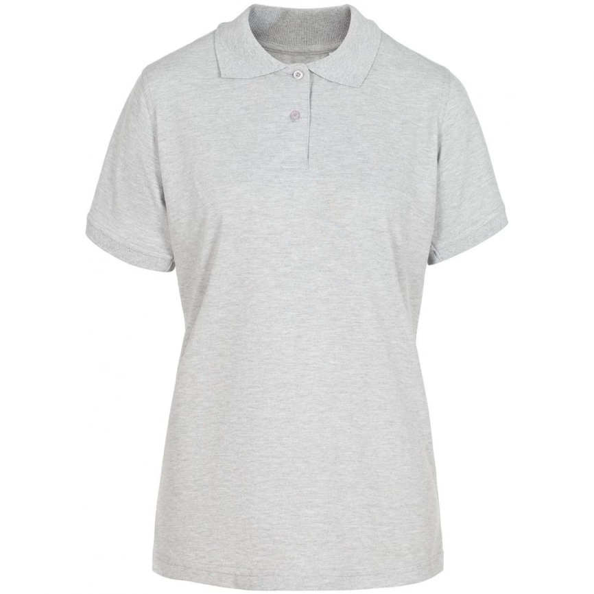 Рубашка поло женская Virma Stretch Lady, серый меланж, размер L фото 1