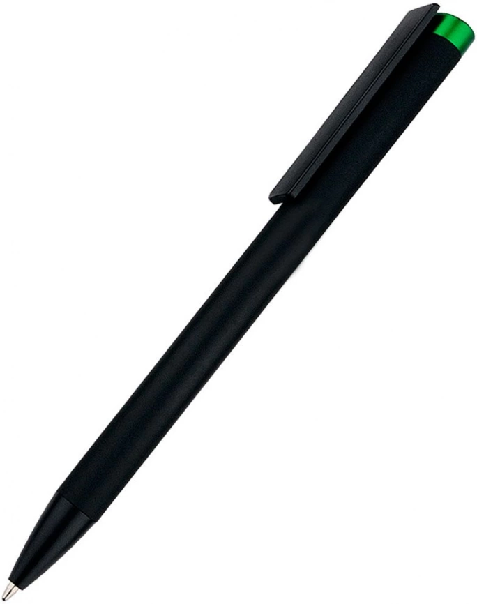 Ручка металлическая Slice Soft, зелёная фото 2