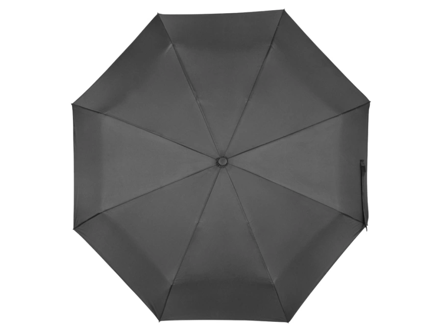 Зонт складной Ontario, автоматический, 3 сложения, с чехлом, черный фото 5