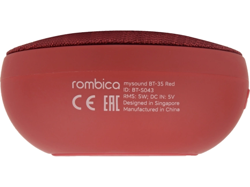 Портативная акустика Rombica mysound BT-35 Red, красный фото 11