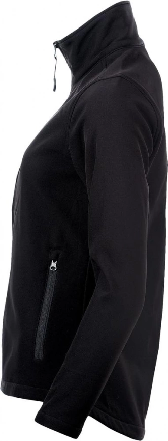 Куртка софтшелл женская Race Women черная, размер S фото 3
