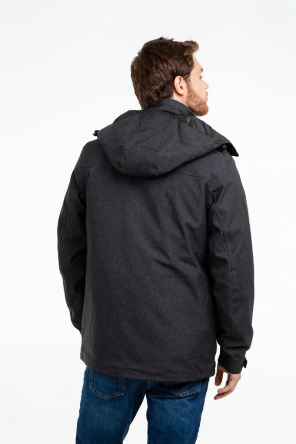 Куртка-трансформер мужская Avalanche темно-серая, размер XL фото 16