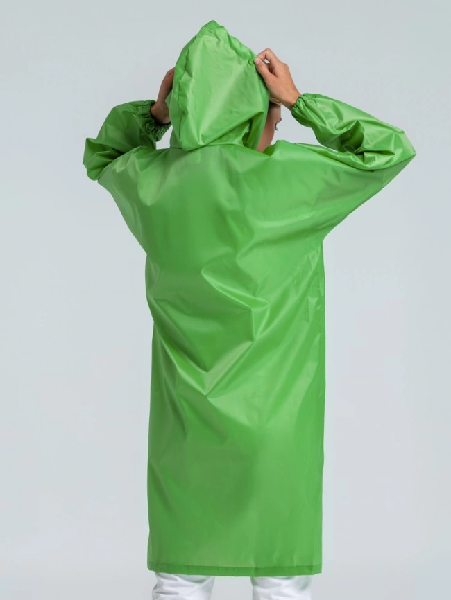 Дождевик унисекс Rainman Strong ярко-зеленый, размер L фото 6