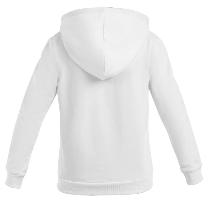 Толстовка с капюшоном детская Kirenga Kids, белая, 10 лет фото 2
