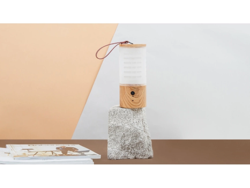 Портативная лампа бактерицидная ультрафиолетовая Rombica Sterilizer A2, белый/коричневый фото 6