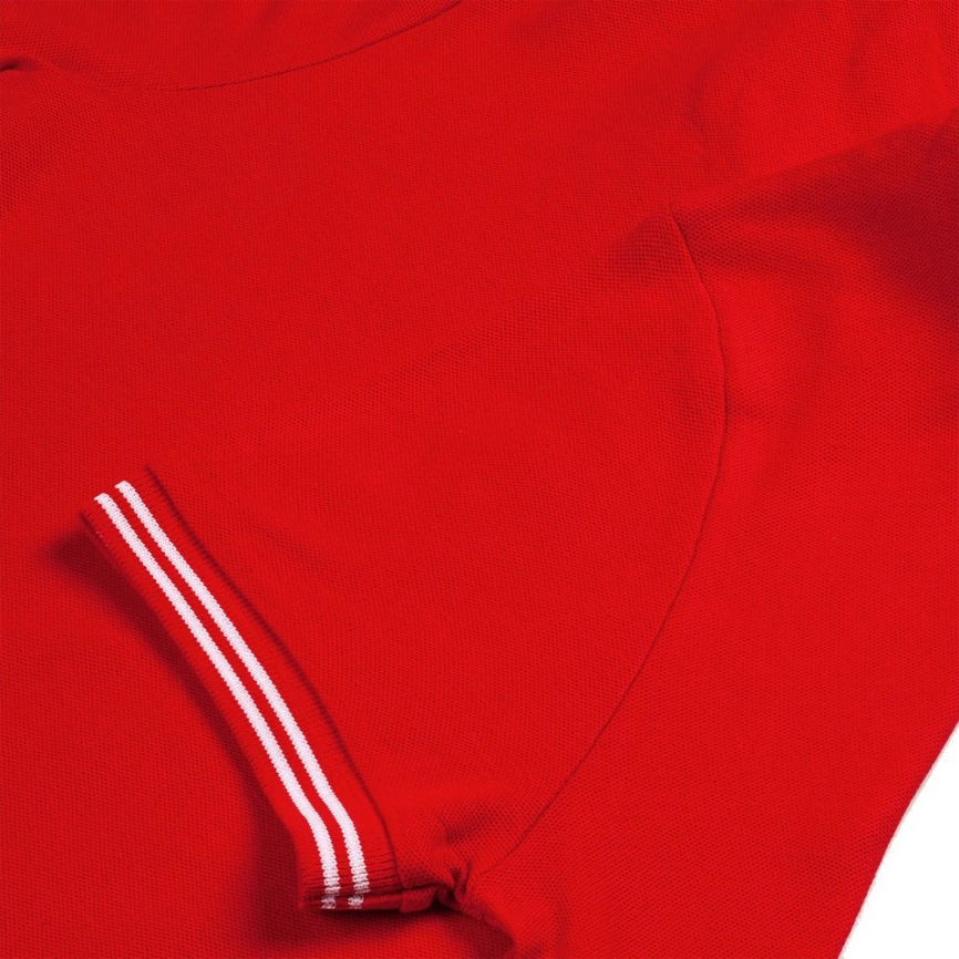 Рубашка поло женская Virma Stripes Lady, красная, размер S фото 4