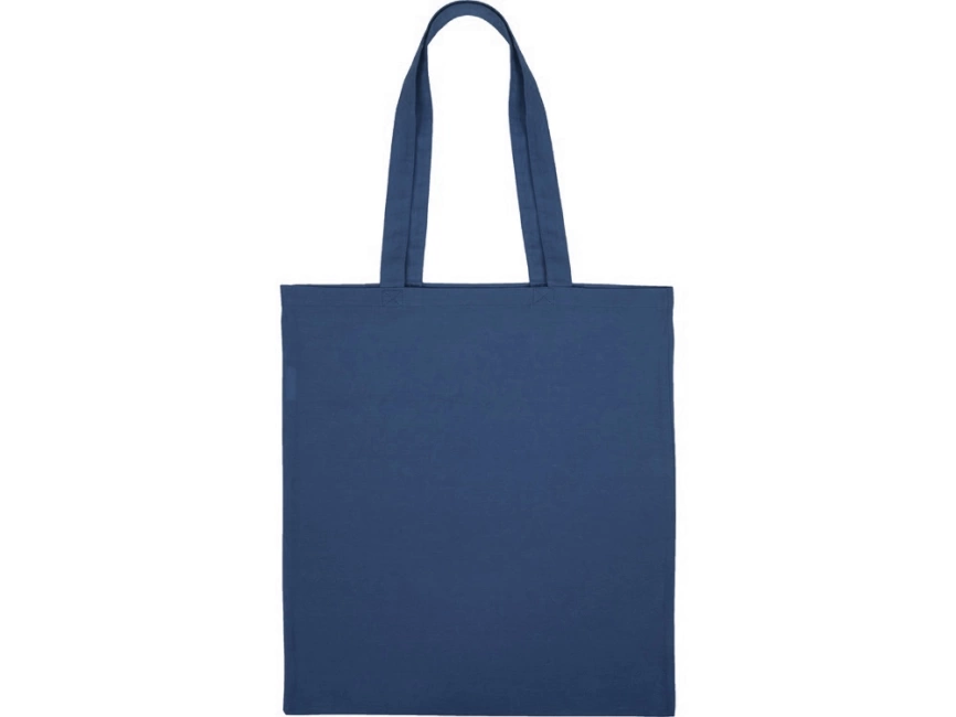 Сумка для шопинга Carryme 140 хлопковая, 140 г/м2, нейви фото 4