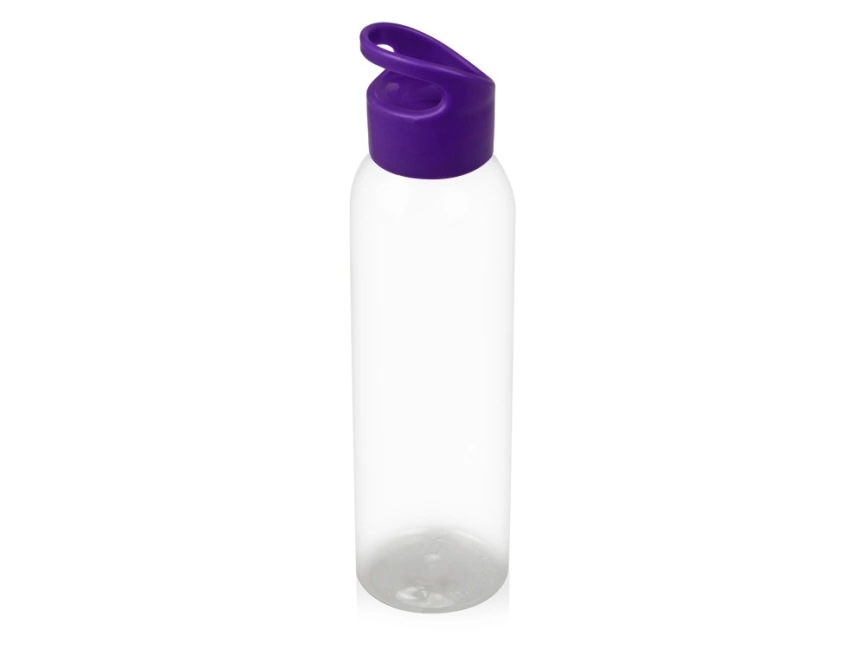 Бутылка для воды Plain 2 630 мл, прозрачный/фиолетовый фото 1