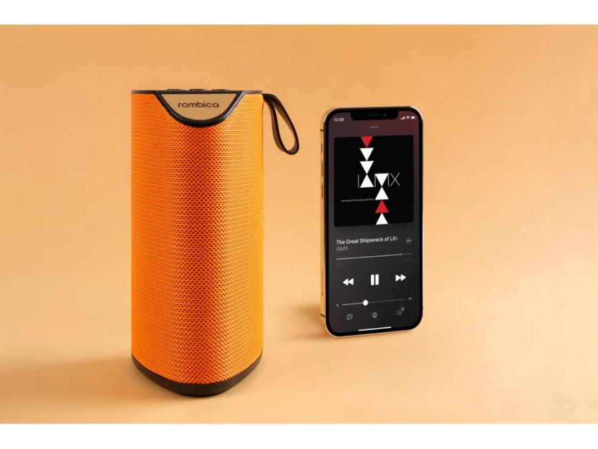 Портативная акустика Rombica mysound Tetria Orange фото 4