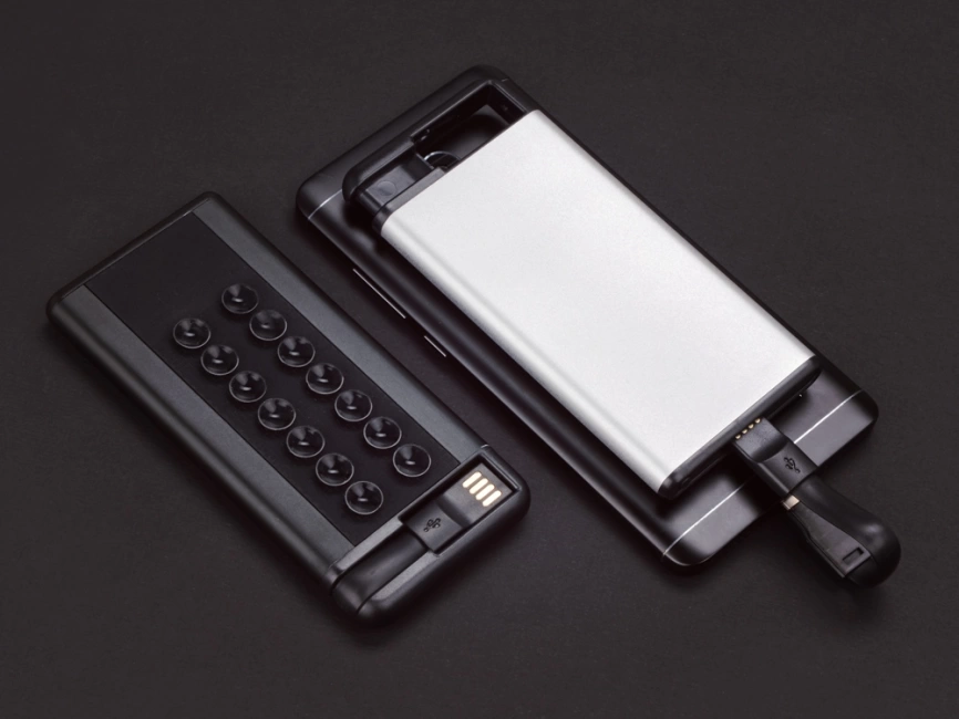 Портативное зарядное устройство Octopus, черный фото 8