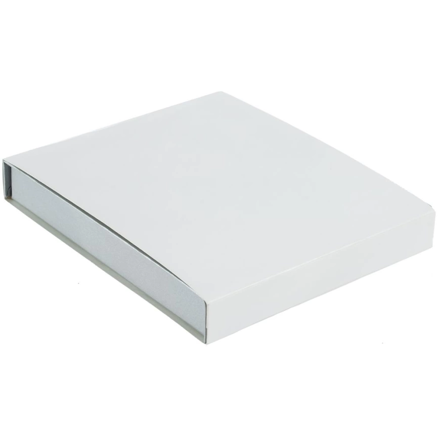 Коробка Shade под блокнот и ручку, серебристая фото 3