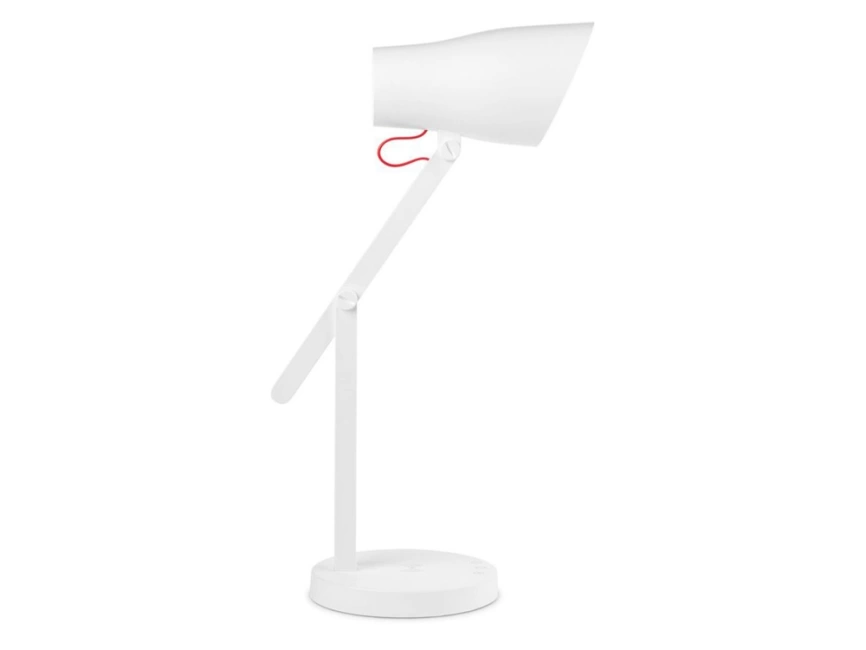 Настольная лампа c беспроводной зарядкой LED L1, 250Лм, 4.5 Вт, Qi, диммер, таймер, бел фото 2