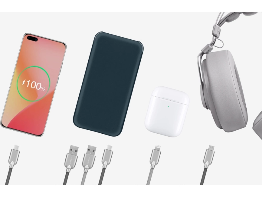 Внешний аккумулятор Rombica NEO NS120N Quick, 12000 mAh, темно-синий фото 11