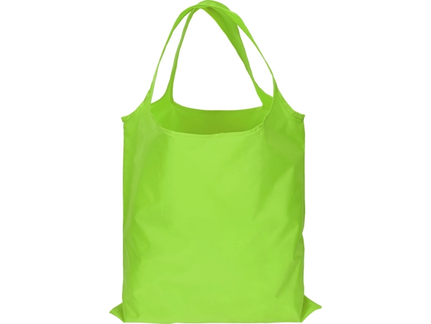 Складная сумка Reviver из переработанного пластика, зеленое яблоко фото 2