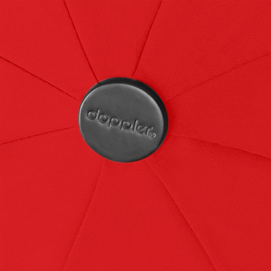 Зонт складной Carbonsteel Magic, красный фото 3