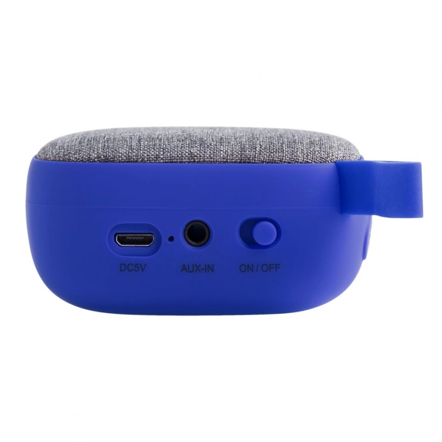 Беспроводная колонка Chubby, синяя фото 5
