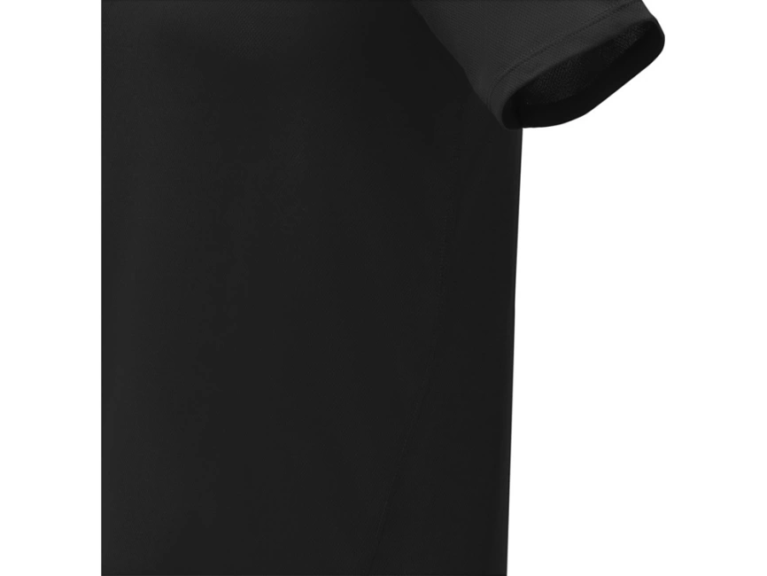 Мужская стильная футболка поло с короткими рукавами Deimos, черный фото 5