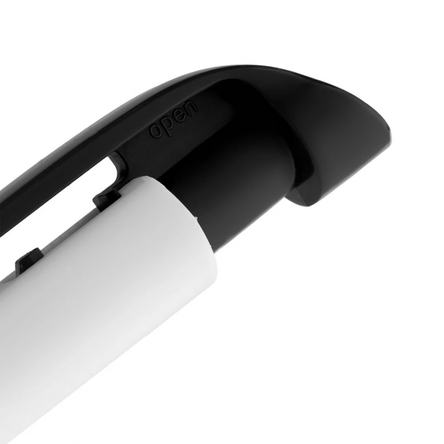 Ручка шариковая Favorite, белая с черным фото 5