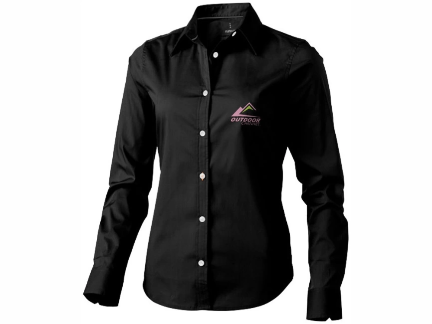 Рубашка Hamilton женская с длинным рукавом, черный фото 9