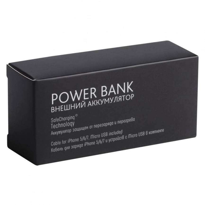 Внешний аккумулятор Easy Metal 2200 мАч, коричневый фото 7