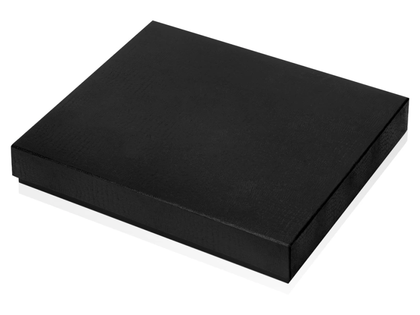 Подарочная коробка 37,7 х 31,7 х 6 см, черный фото 1