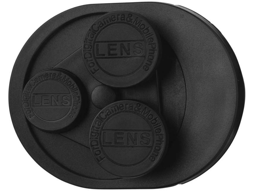 Набор линз для камеры 4 в 1, черный фото 3