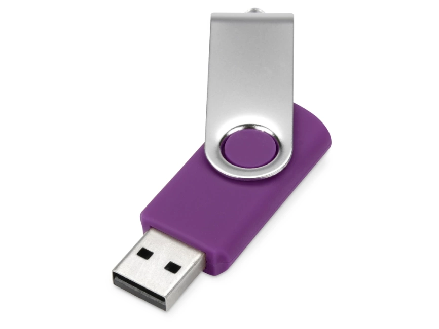 Флеш-карта USB 2.0 8 Gb Квебек, фиолетовый фото 2