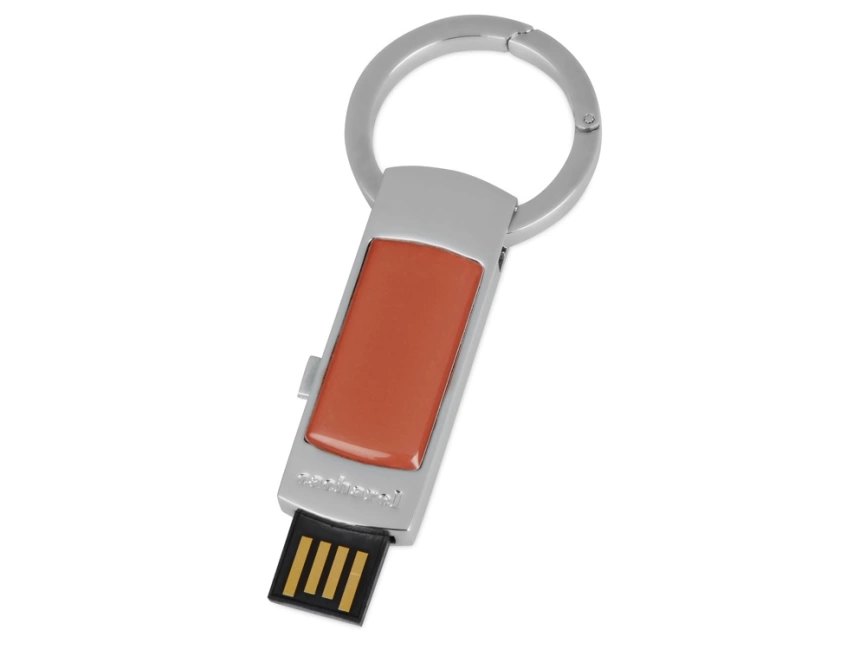 Набор Cacharel: брелок с флеш-картой USB 2.0 на 4 Гб, шариковая ручка фото 2
