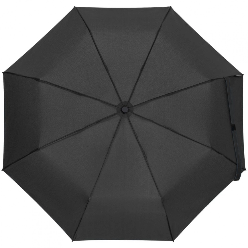Зонт складной AOC Mini с цветными спицами, синий фото 8