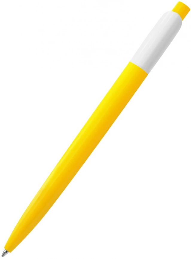 Ручка шариковая Bremen, жёлтая фото 4