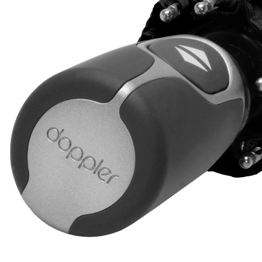 Зонт складной Fiber Magic, черный фото 4