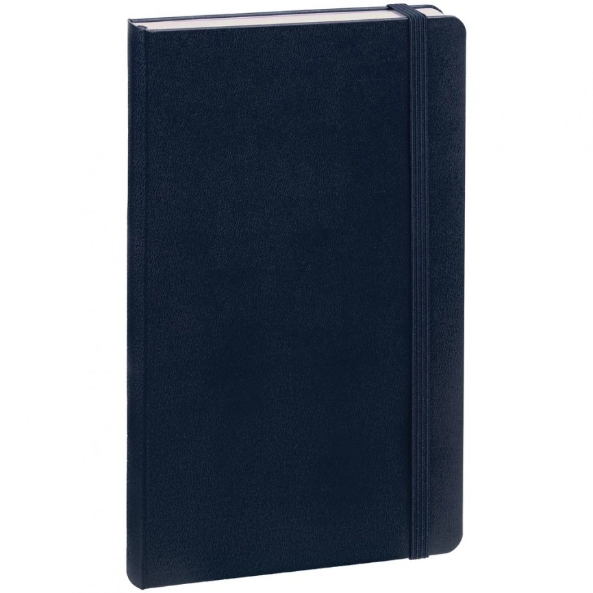 Записная книжка Moleskine Classic Large, в клетку, синяя фото 3