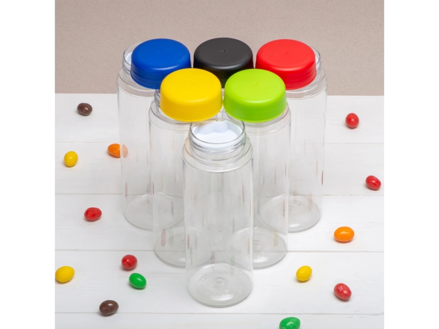 Бутылка для воды Candy, PET, серый фото 10