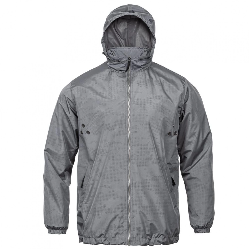 Ветровка Lattvind серая, размер M фото 4