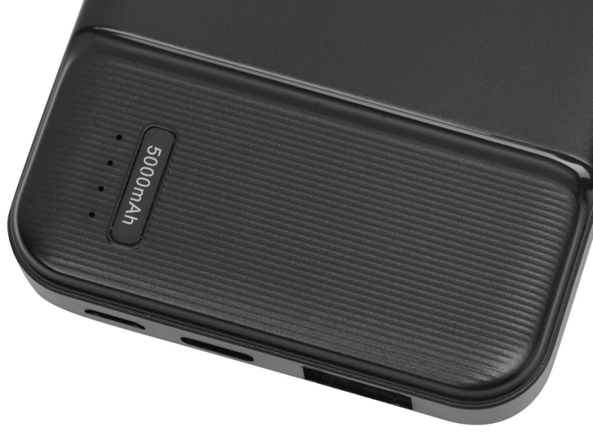 Внешний аккумулятор Evolt Mosaic, 5000 mAh, черный фото 3