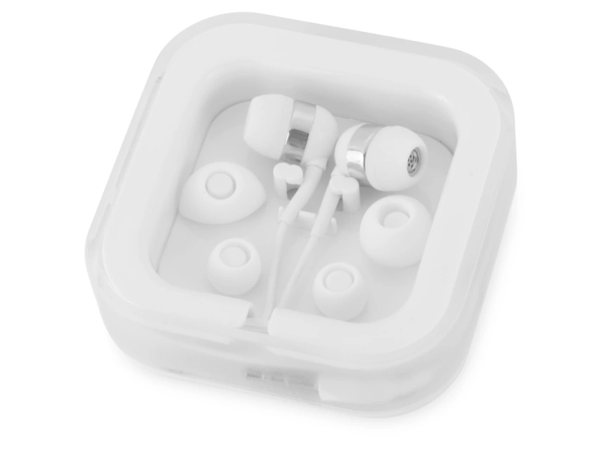 Наушники суперлегкие Sargas, белый фото 1