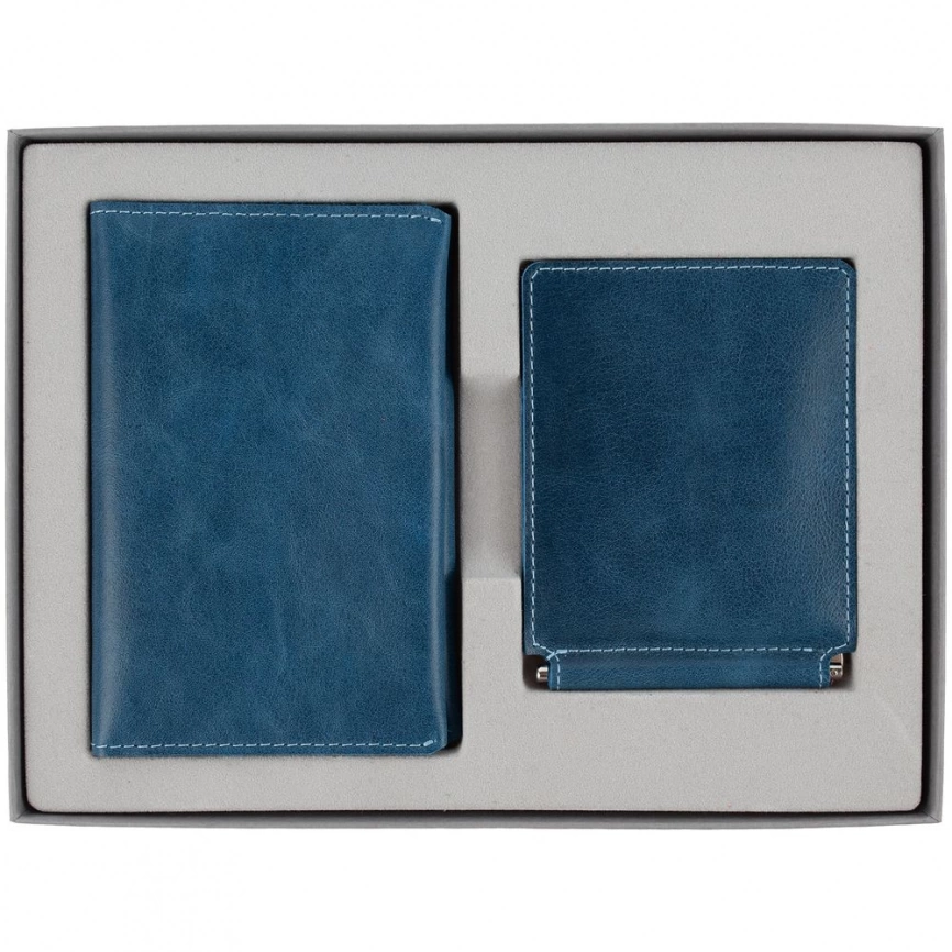 Набор Apache Billfold, синий фото 2
