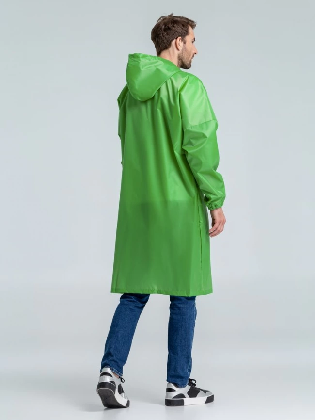 Дождевик унисекс Rainman Strong ярко-зеленый, размер XS фото 4