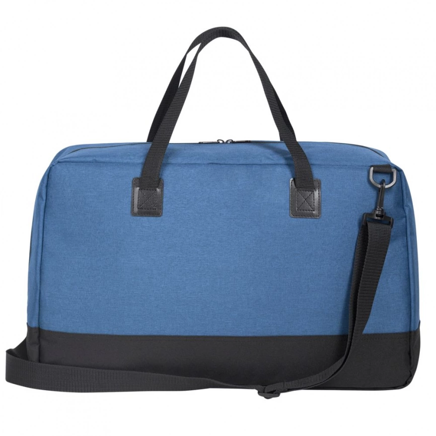 Сумка дорожная с отделением для ноутбука Unit Bimo Weekend, синяя фото 9